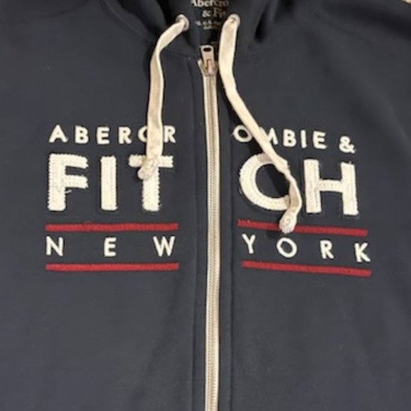 Abercrombie Men's Muscle Fit Full Zip Hoodie -M - Picture 6 of 15